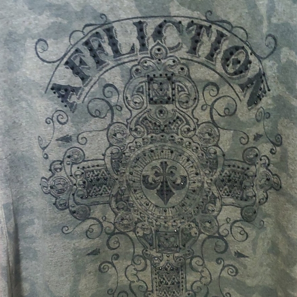 AFFLICTION Camo Racerback Tank Top - Picture 2 of 3